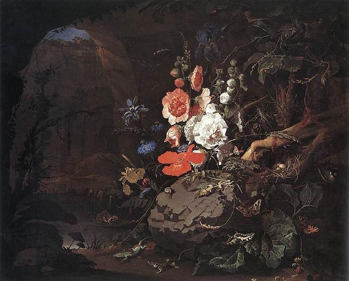 MIGNON, Abraham Nature as a Symbol of Vanitas